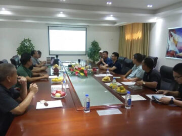 河南省設(shè)廳協(xié)會(huì)秘書(shū)長(zhǎng)盧明安、總工黃禮樂(lè)等領(lǐng)導(dǎo)人蒞臨考察