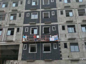 快來看呀！這整整齊齊的板材是什么？河南朝欽節(jié)能廠家生產(chǎn)A級防火保溫材料石墨改性水泥基保溫板